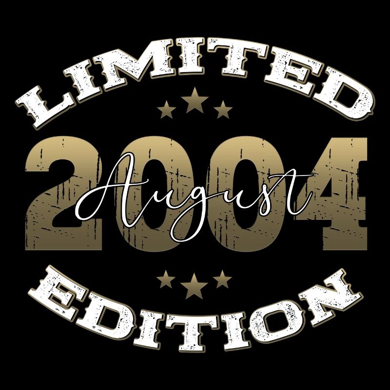 20th Birthday Original August 2004 Vintage 2004