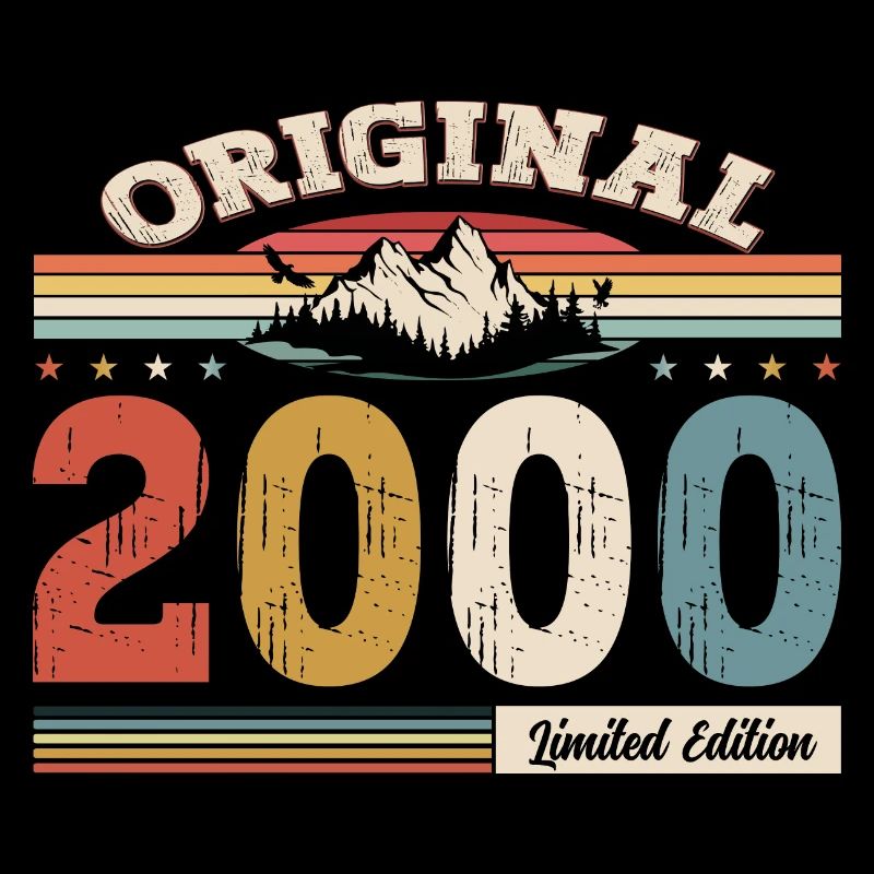 24ème Anniversaire Année 2000 Cru 2000 Original