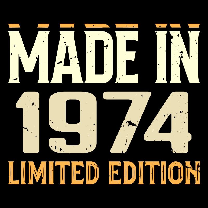 Awesome 1974 Birthday Gift Since 1974 Retro