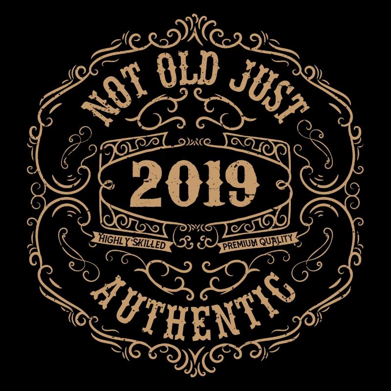 2019 Classic 2019 Retro 2019 Geburtstagsgeschenk