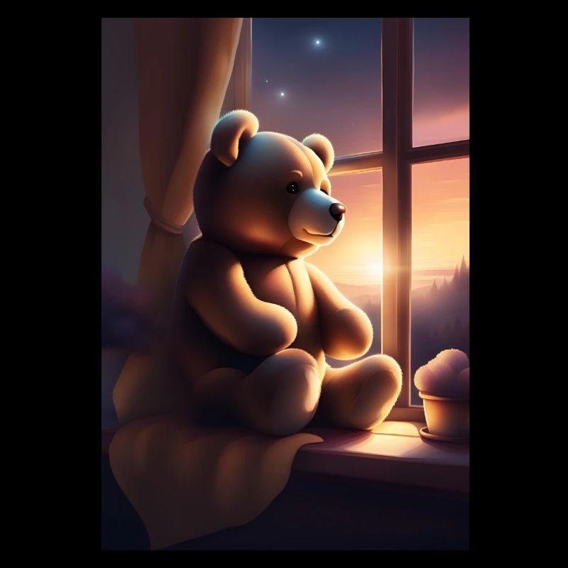 Ours en peluche mignon