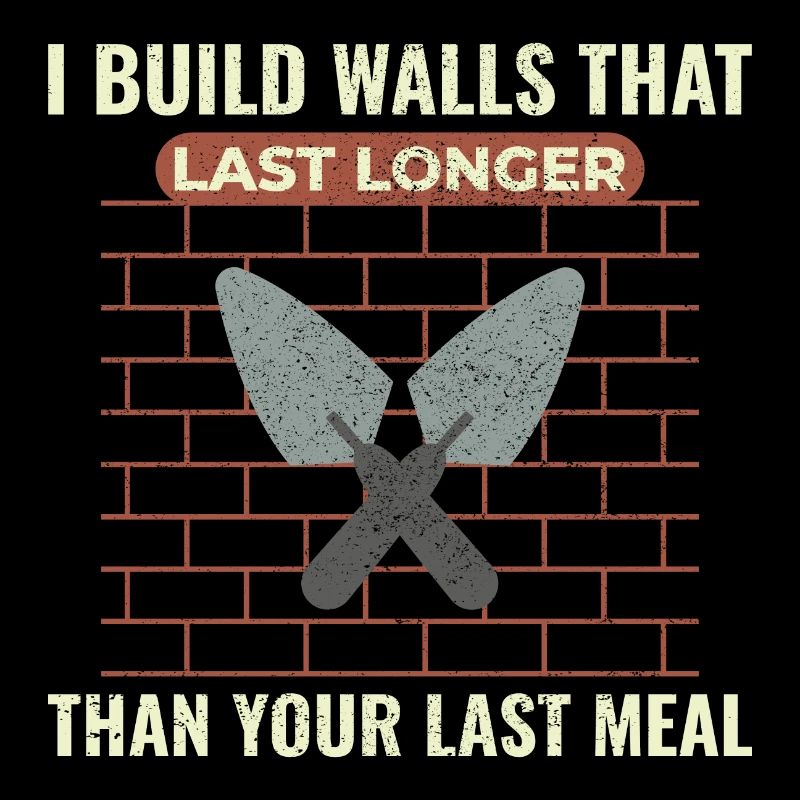 Bricklayer Masonry Construction Job Wall Builder