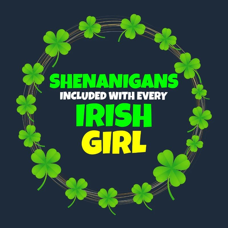 Schabernack inklusive: Irisches Mädchen St. Patrick's Day