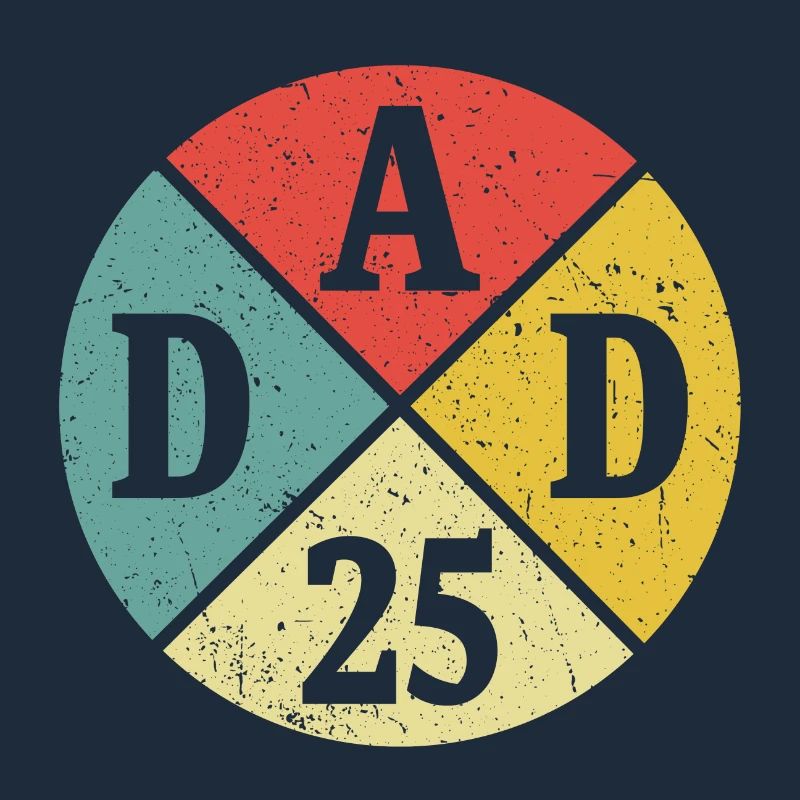 Dad Dad 2025 Gift New Dad 25