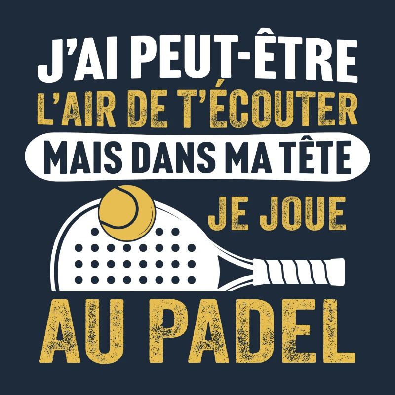 je joue au padel