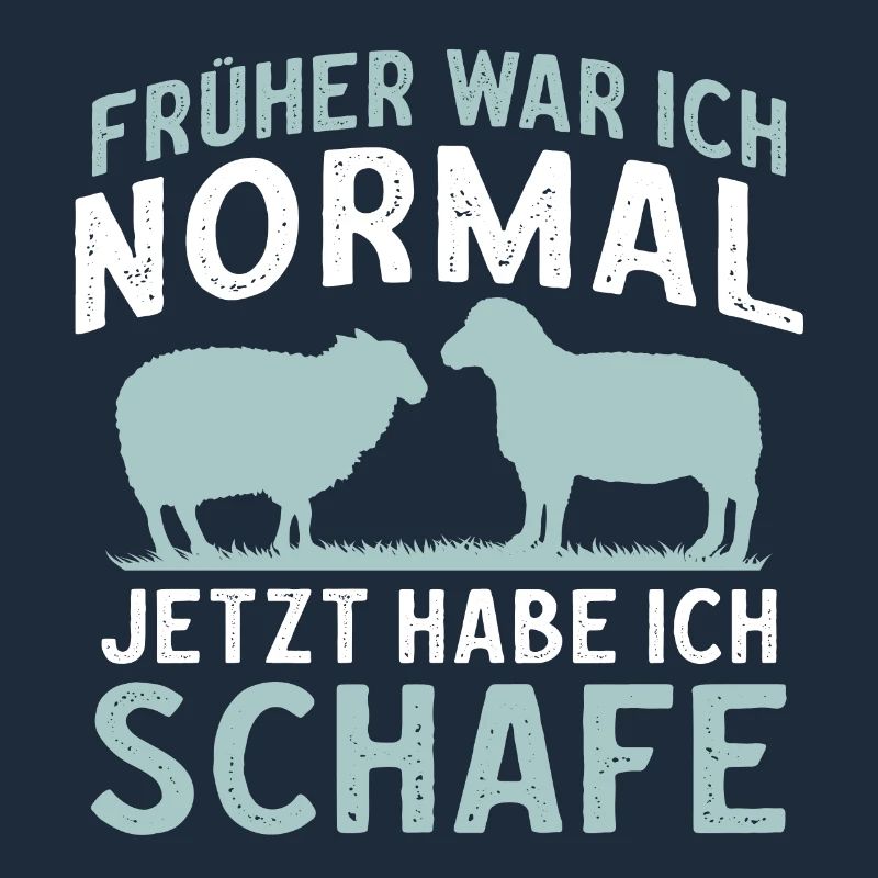 Früher war ich normal jetzt habe ich Schafe