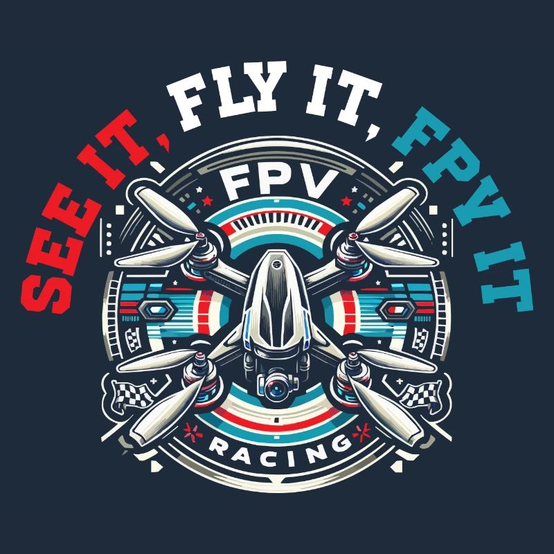 Pilote de drone FPV, télécommande