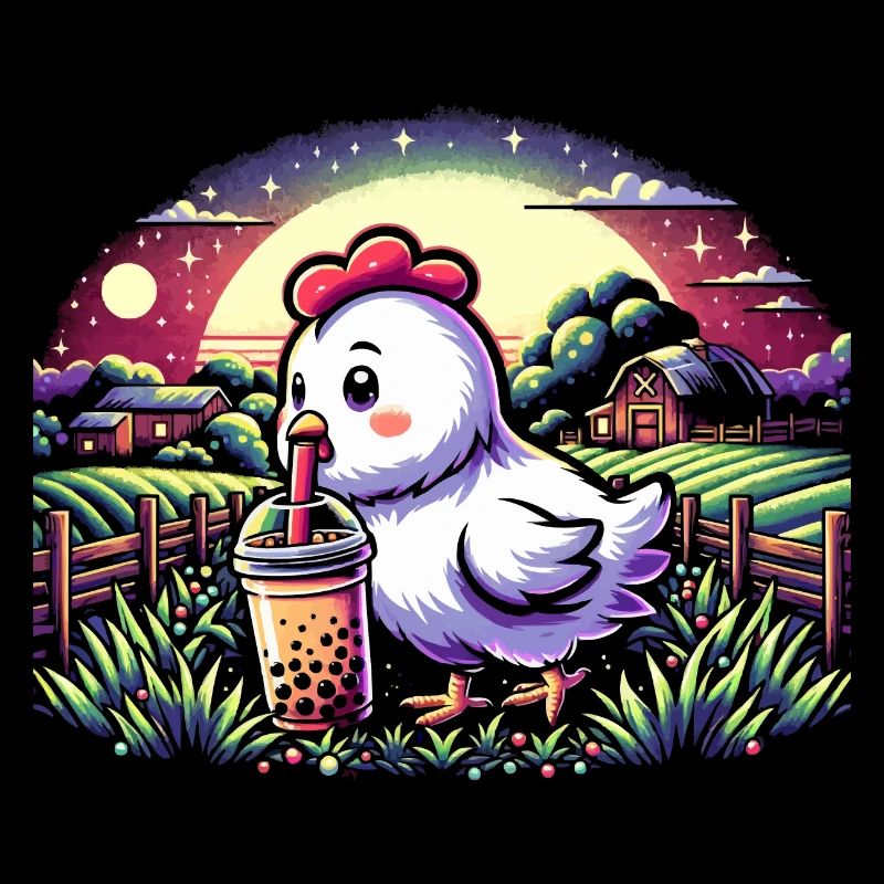 Funny Boba Tea Lover Bubble Tea Drink