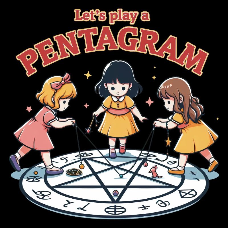 Let's Play A Pentagram Funny Kids