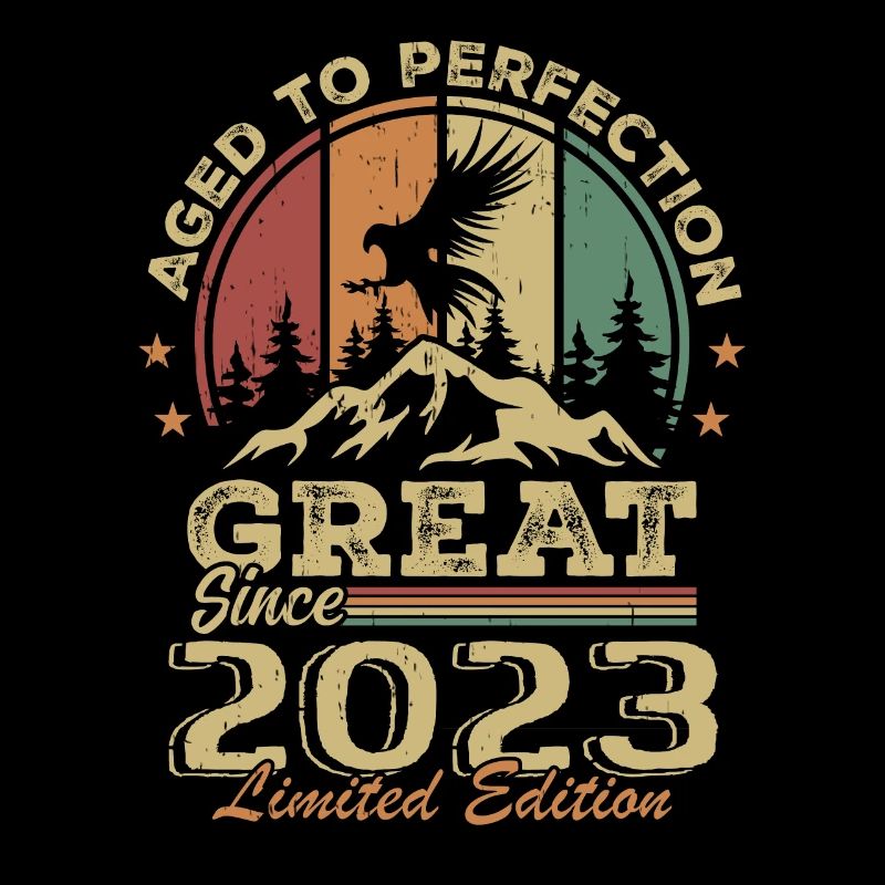 Vintage Geburtstag 2023 - Retro Geschenkidee 2023