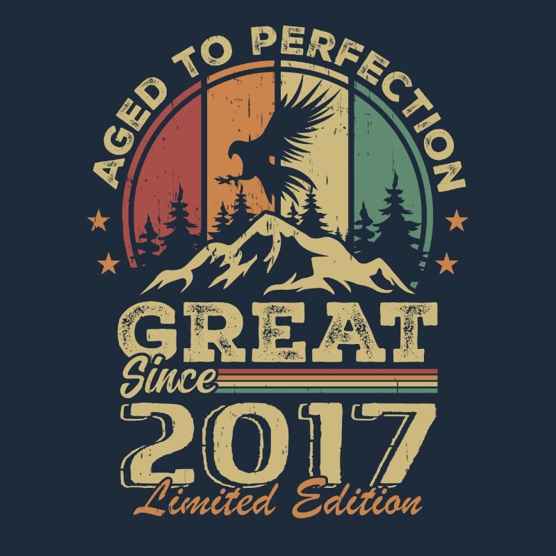 Vintage Geburtstag 2017 - Retro Geschenkidee 2017