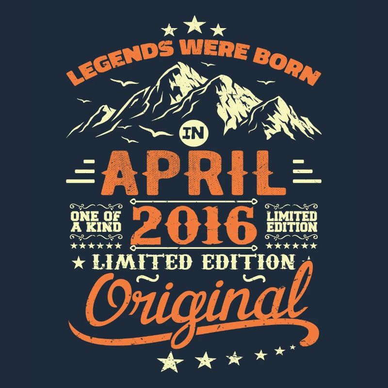 April 2016 Geburtstagsgeschenk 2016 April Legenden
