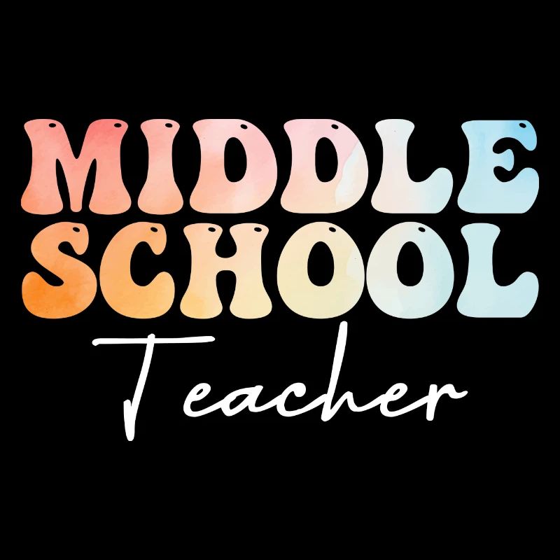 Middle School Teacher Groovy Back to School