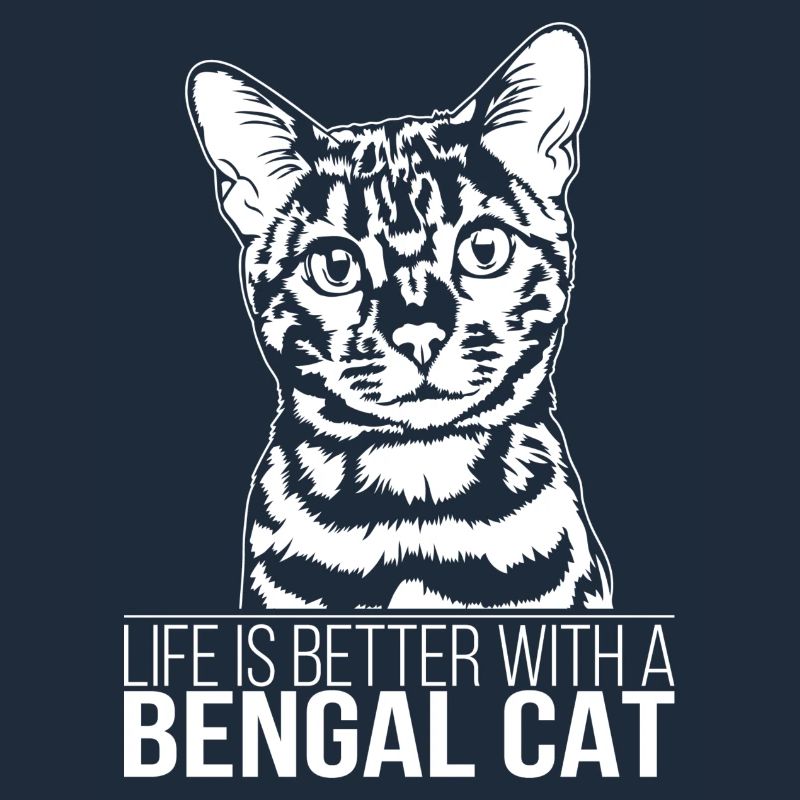 Bengal La vie de chat est meilleure Chats de chat Wilsigns