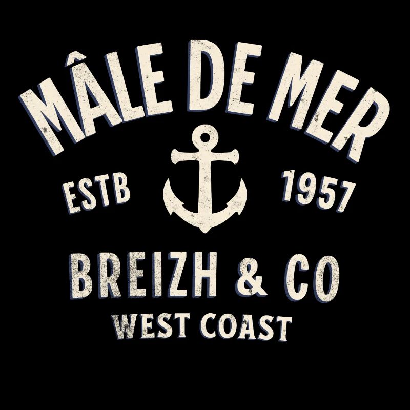 Männchen des Meeres Breizh Co