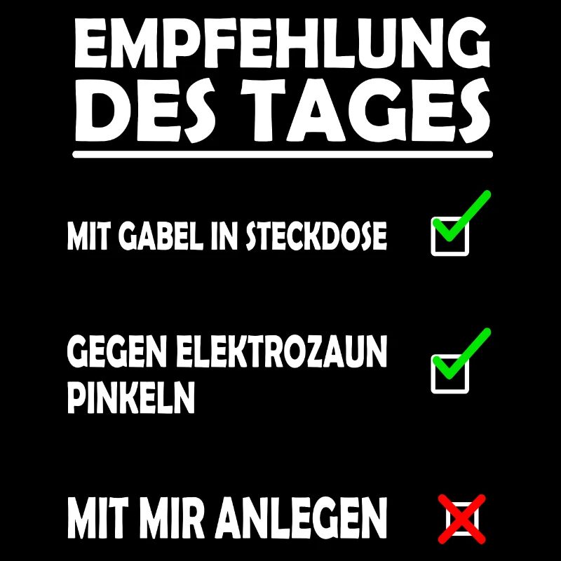 Checkliste schlechte Laune - Empfehlung des Tages
