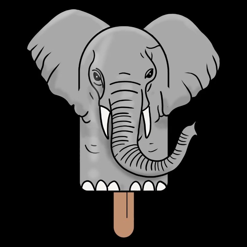 Elephant Head Popsicle
