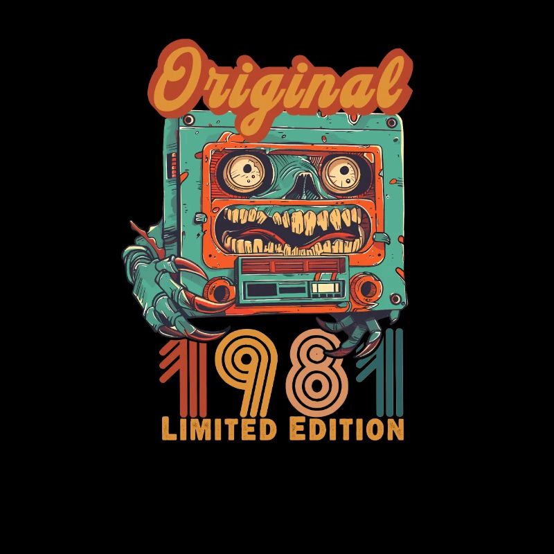Édition limitée 1981 Cassette Vintage anniversaire