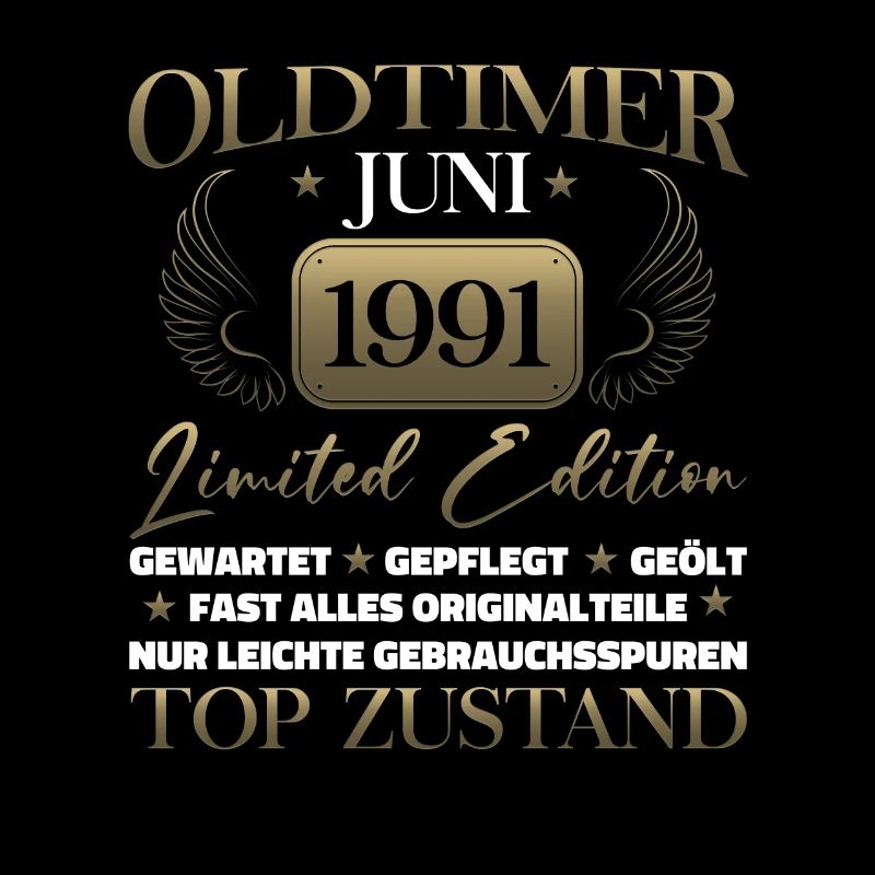 Oldtimer Juni 1991 Jahrgang 1991 33. Geburtstag 91