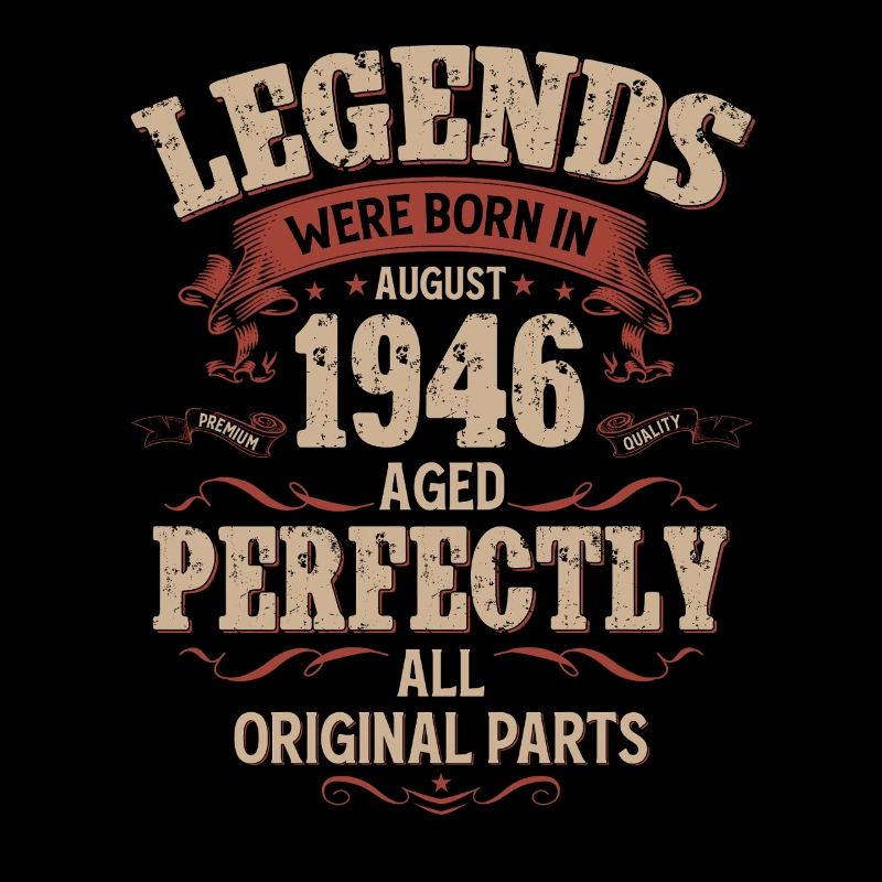 80th Birthday Original August 1946
