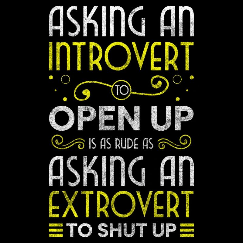 Introverti Humain Seul Célibataire