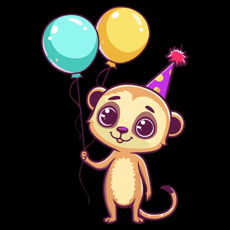 Erdmännchen Geburtstag Comic