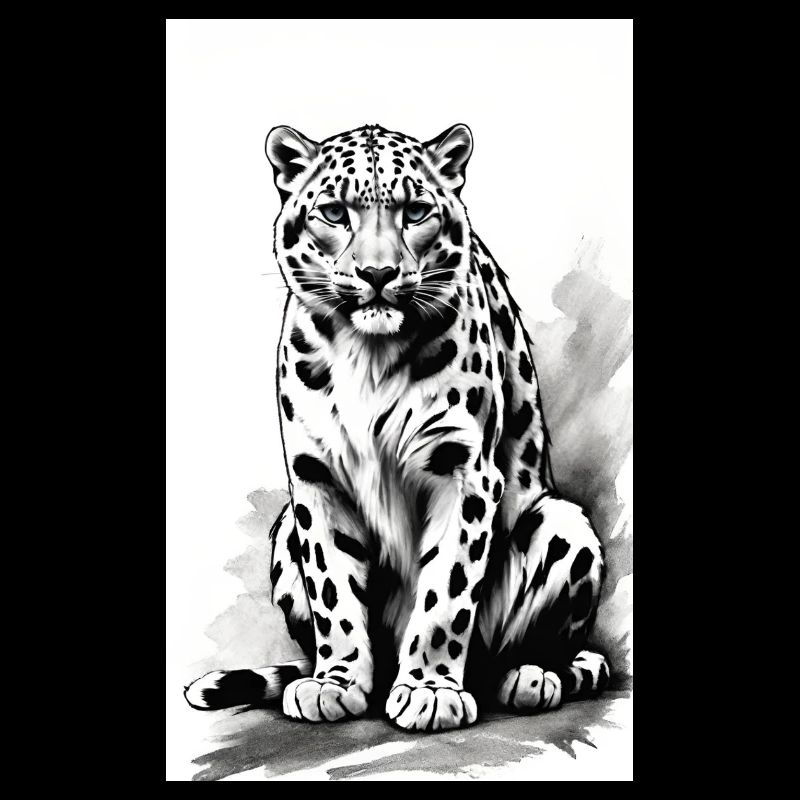 Léopard des neiges | Léopard | Prédateur