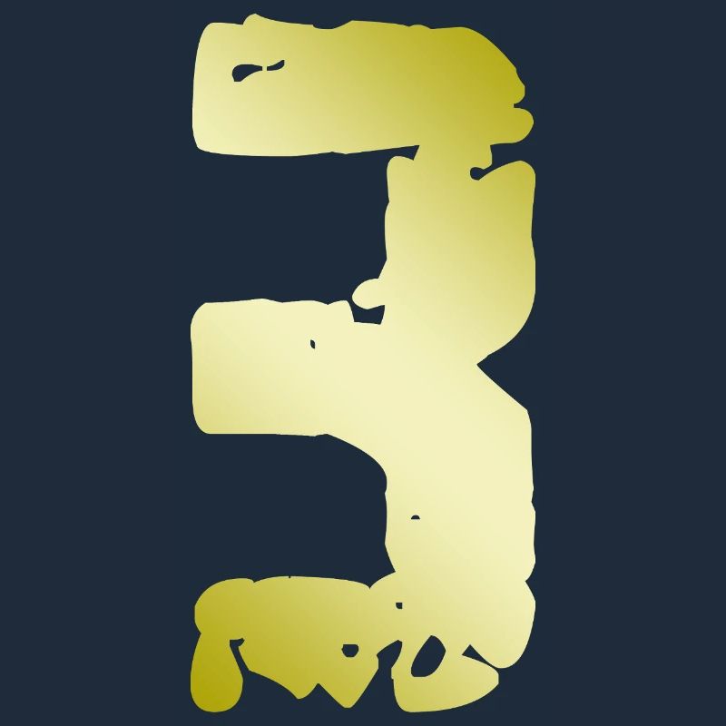 3 Number Vintage