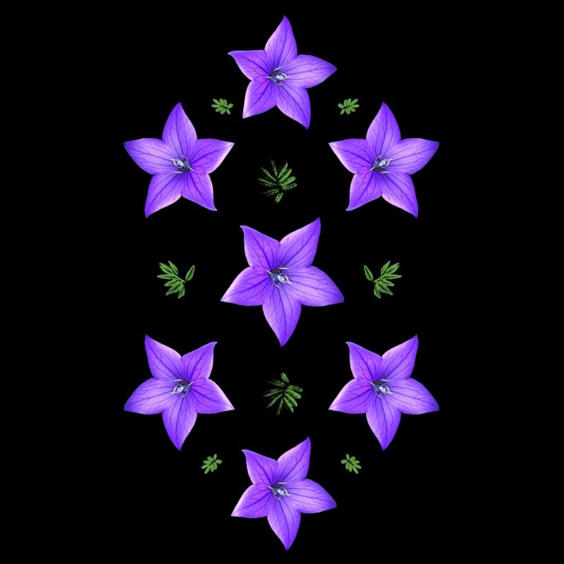 lila Blume - Glockenblume