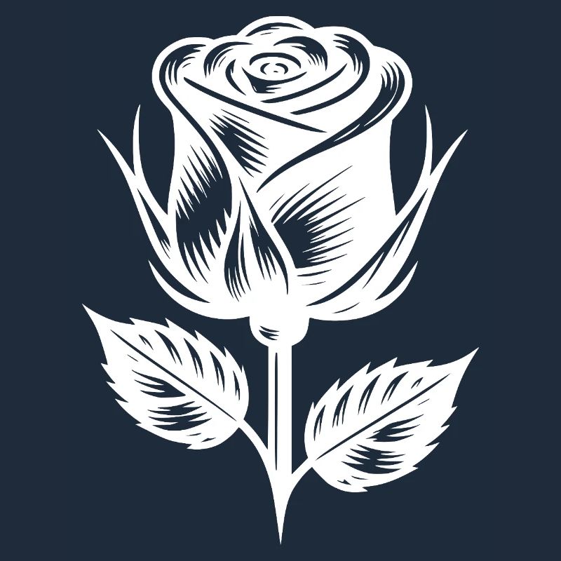 Florales dekoratives romantisches Rosendesign