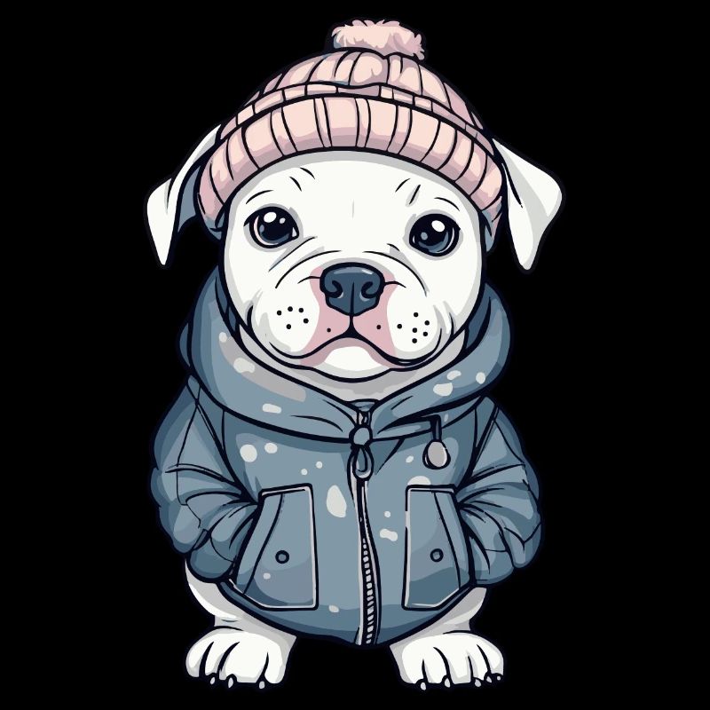 Pit Terrier Dog Stylish