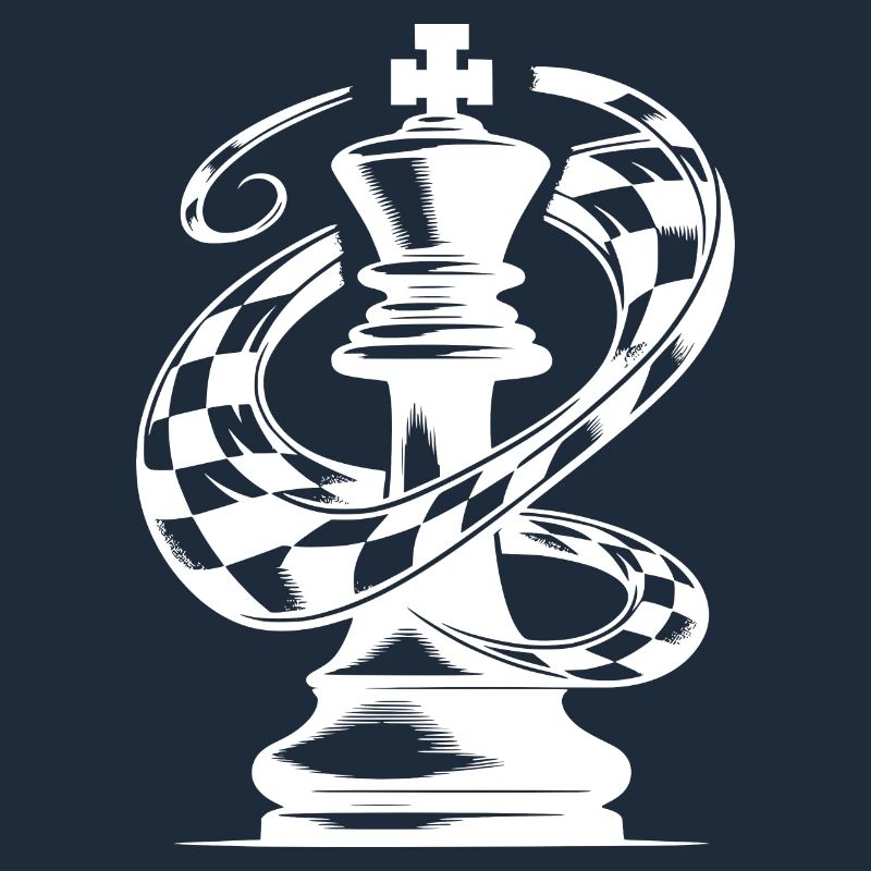 Chess Piece King Checkerboard Tattoo Drawing