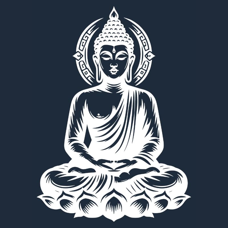 Méditation Harmonie Yoga Bouddha Style de tatouage thaïlandais