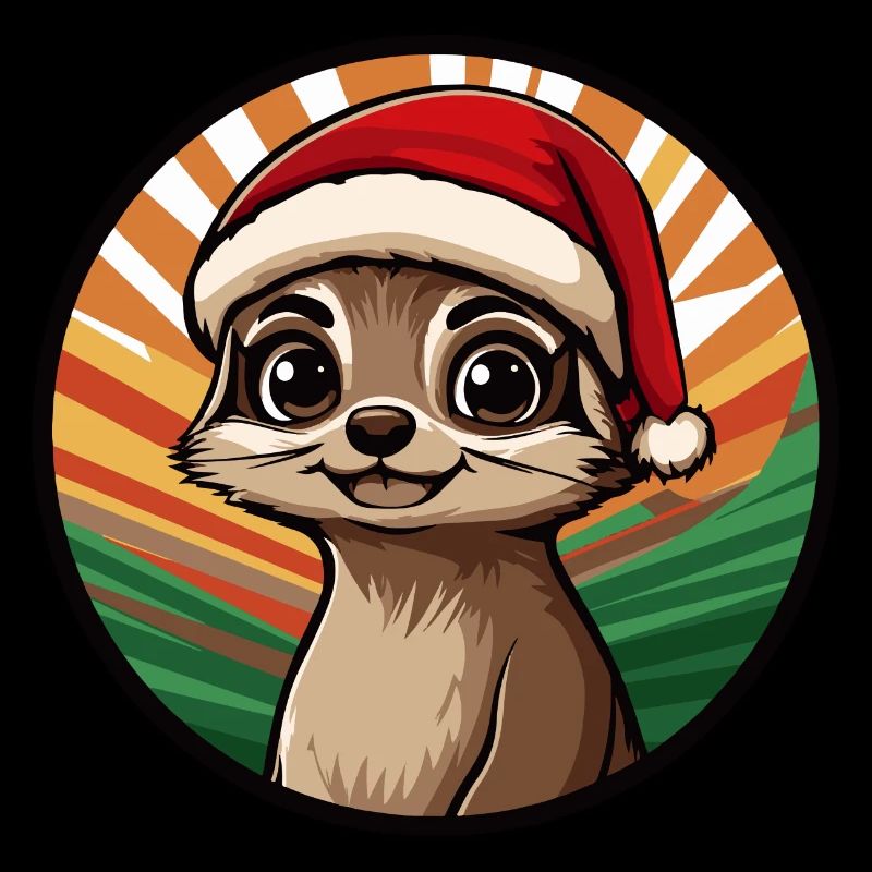 Suricate Noël Noël