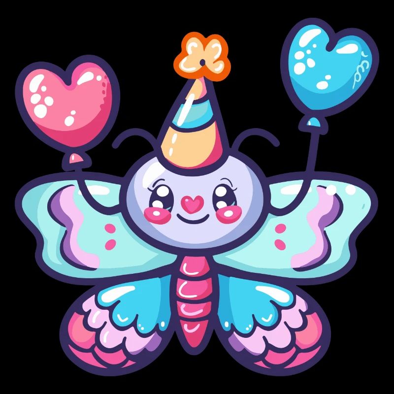 Butterfly Birthday Comic