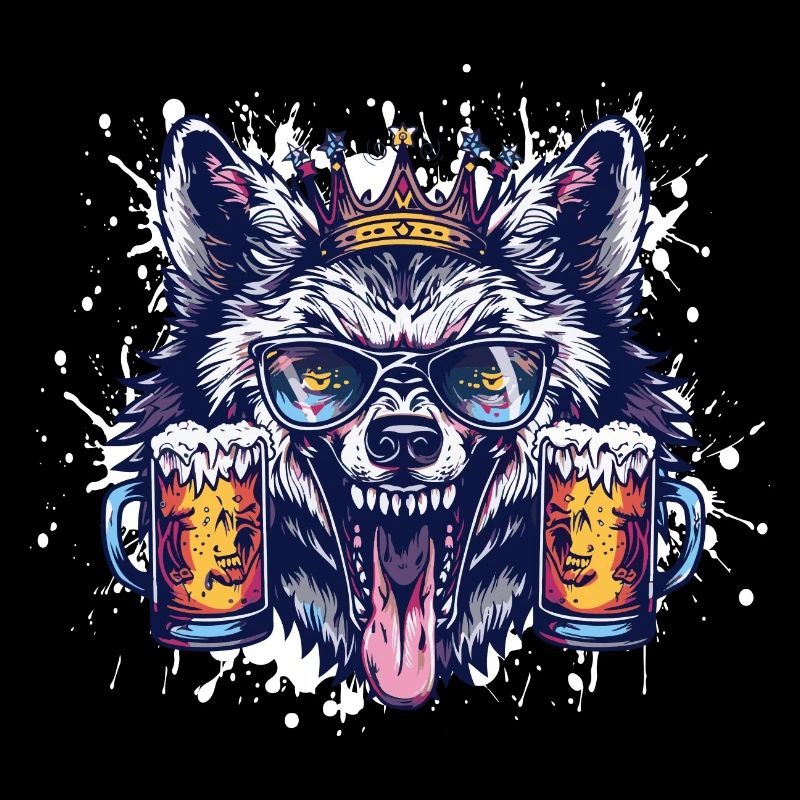 Bière Wolf Drôle