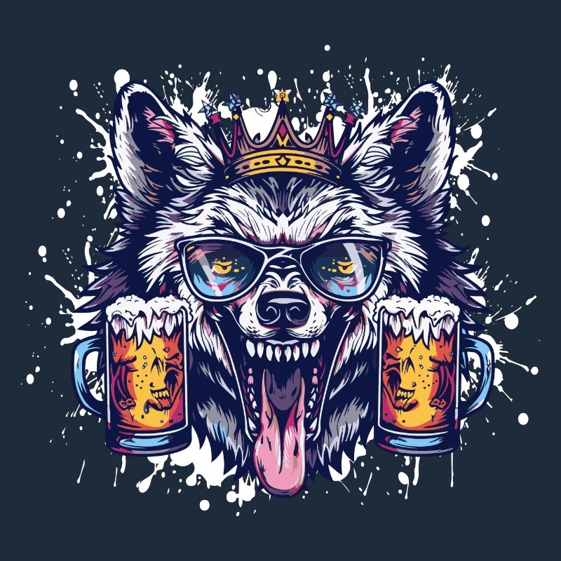 Bière Wolf Drôle