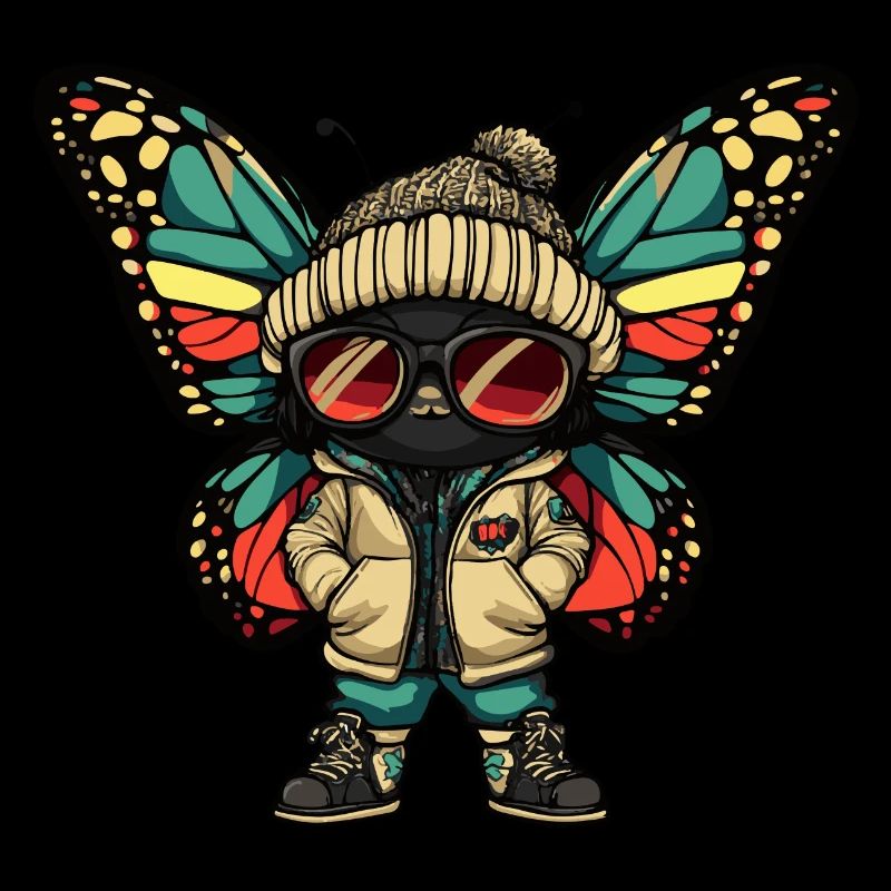 Papillon Hiver