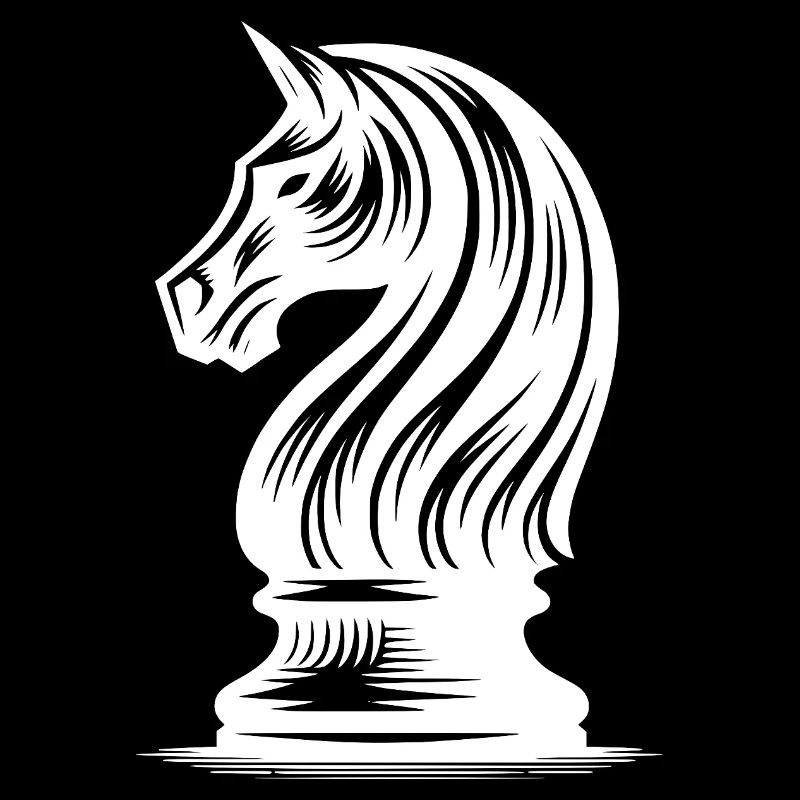 Chess Figure Cheval Chevalier Tatouage Dessin