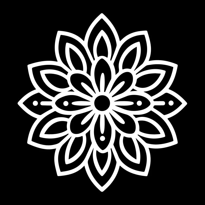 Mandala Fleur