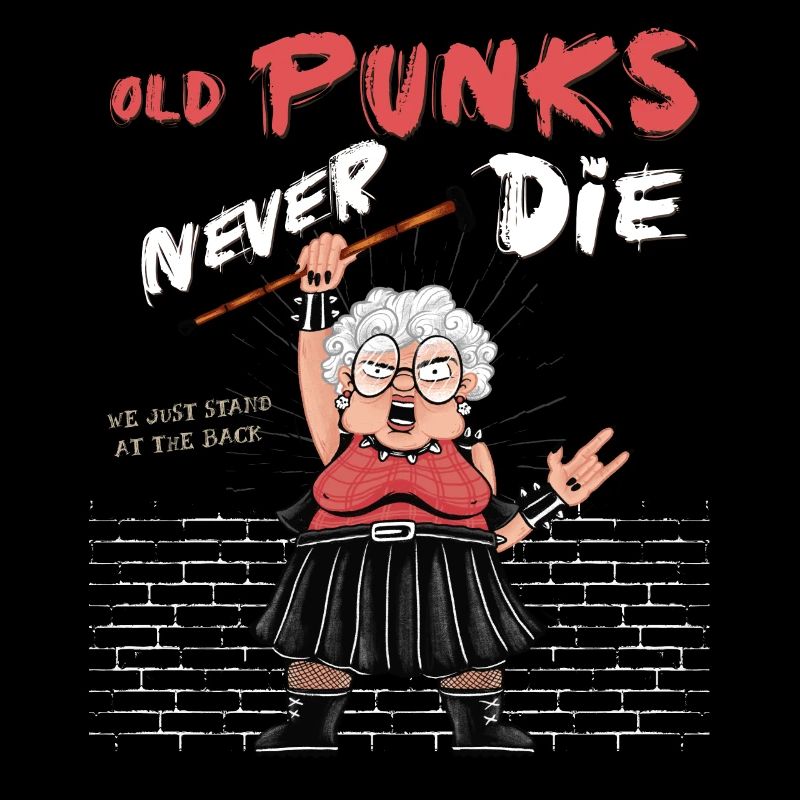 Les vieux punks ne meurent jamais - Cette grand-mère est géniale et
