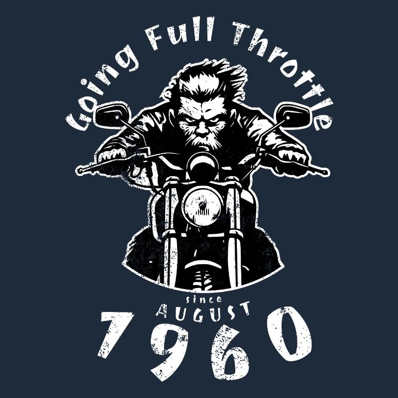 65. Geburtstag Going Full Throttle Since 08/1960