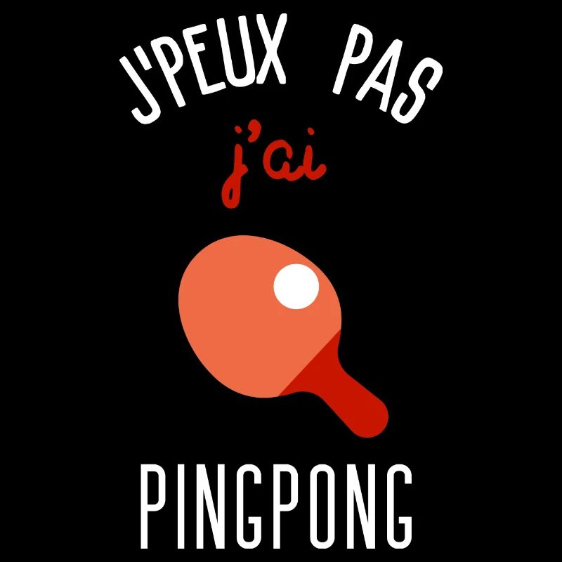 I can't I have pingpong