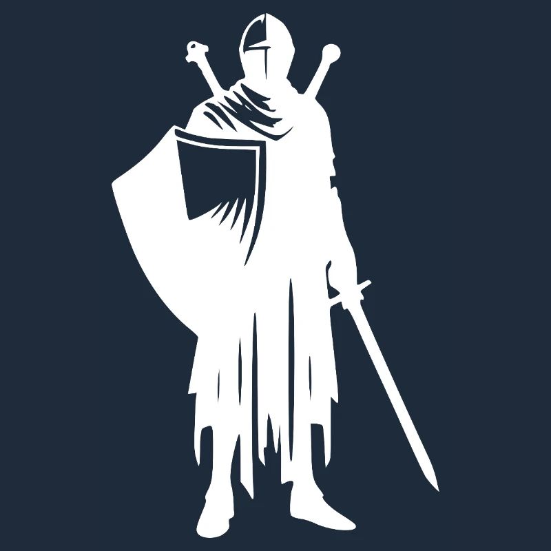 Alter Schwertkrieger Stolzer Ritter Krieger