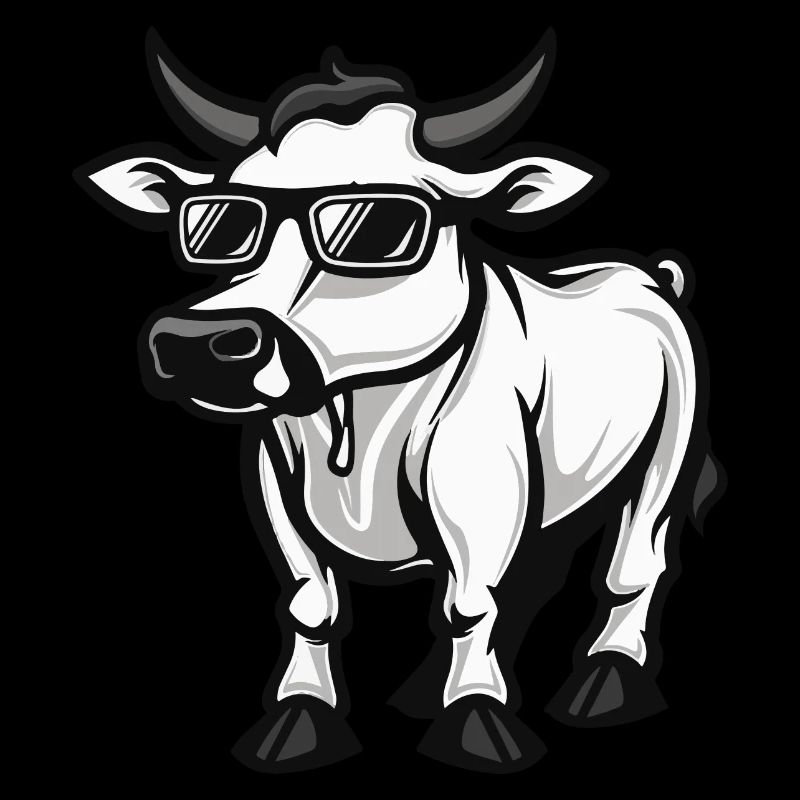 Vache Cool Bande Dessinée