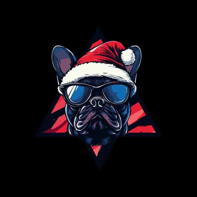 Bouledogue Français Chien Noël
