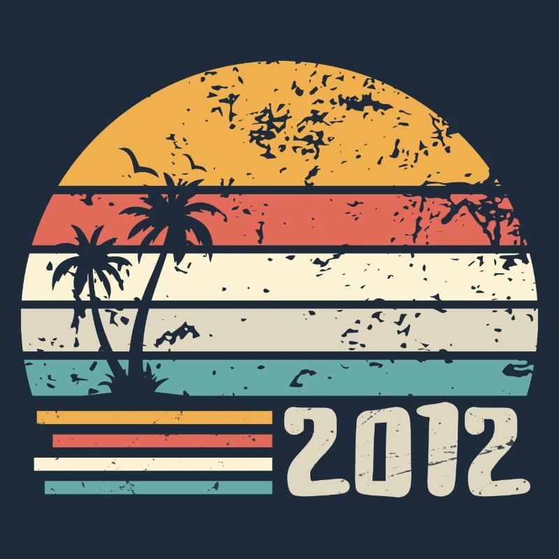 2012 Geburtstagsgeschenk - Made in 2012 Retro 2012