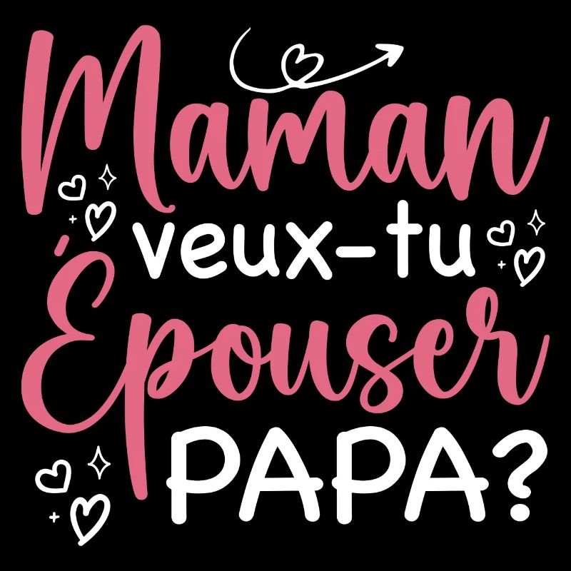 Maman veux tu épouser papa - demande en mariage