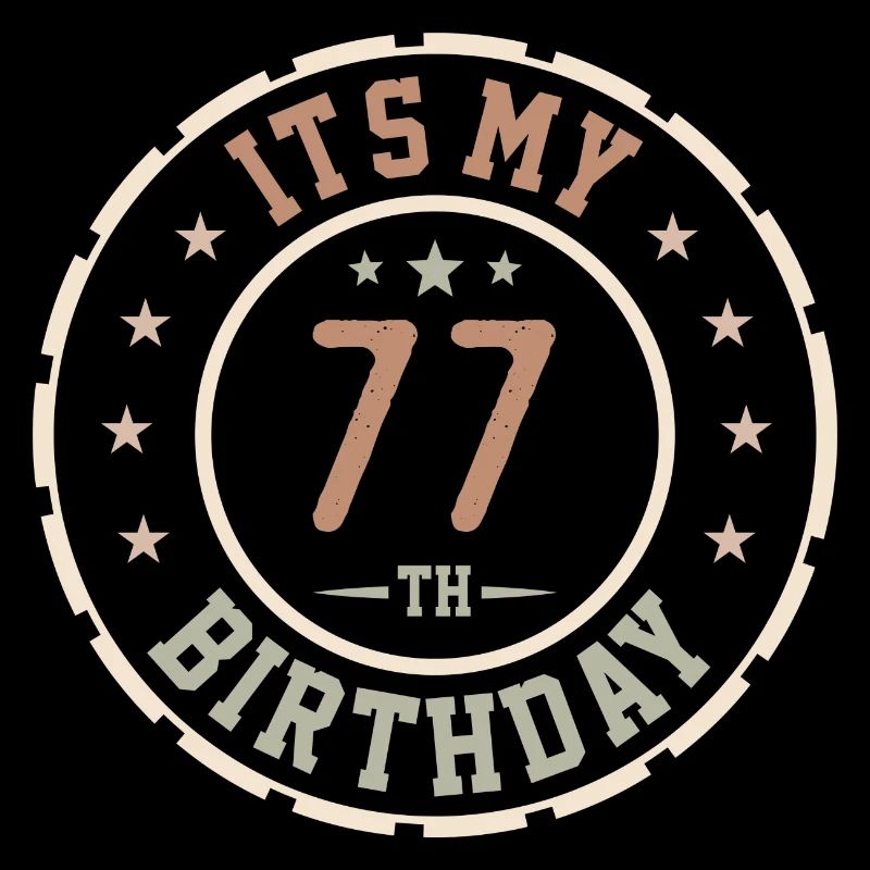 C'est Mon 77e Anniversaire Cadeau 77 Ans
