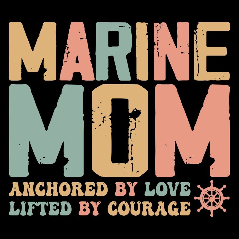 Lustige Mutter Marines Liebhaber Design für den Muttertag